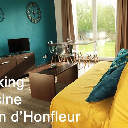 Charmant 2 Pieces Proche D Honfleur, Piscine En Saison, Parking Gratuit, Wifi Equemauville Luaran gambar